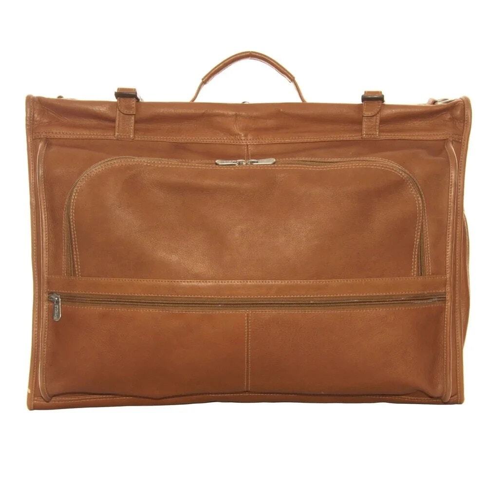 Piel 3035 Leather Tri-Fold Garment Bag